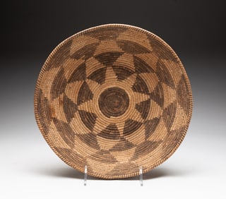 LARGE PIMA BASKET BOWL.