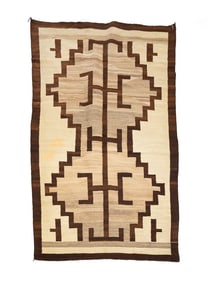 NAVAJO NATURALS RUG.