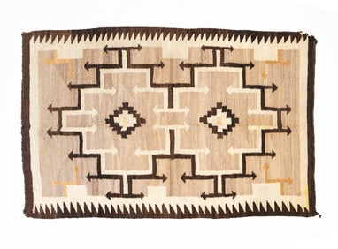 NAVAJO NATURALS RUG.