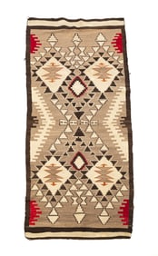 NAVAJO CRYSTAL RUG.