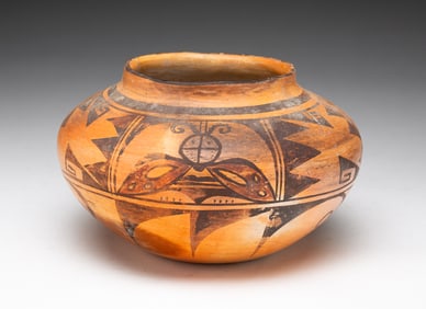 SMALL HOPI POTTERY BOWL.