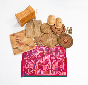 GROUP OF THIRTEEN ETHNOGRAPHIC ARTICLES.