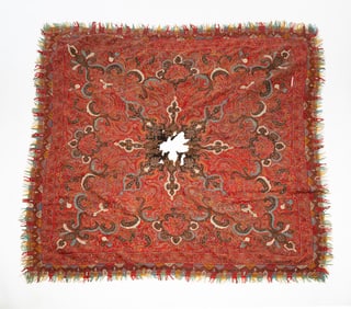 OLD PAISLEY BLANKET.