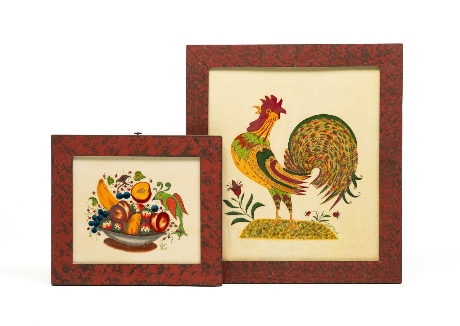 Two Bill Rank Framed Theorems. Auction