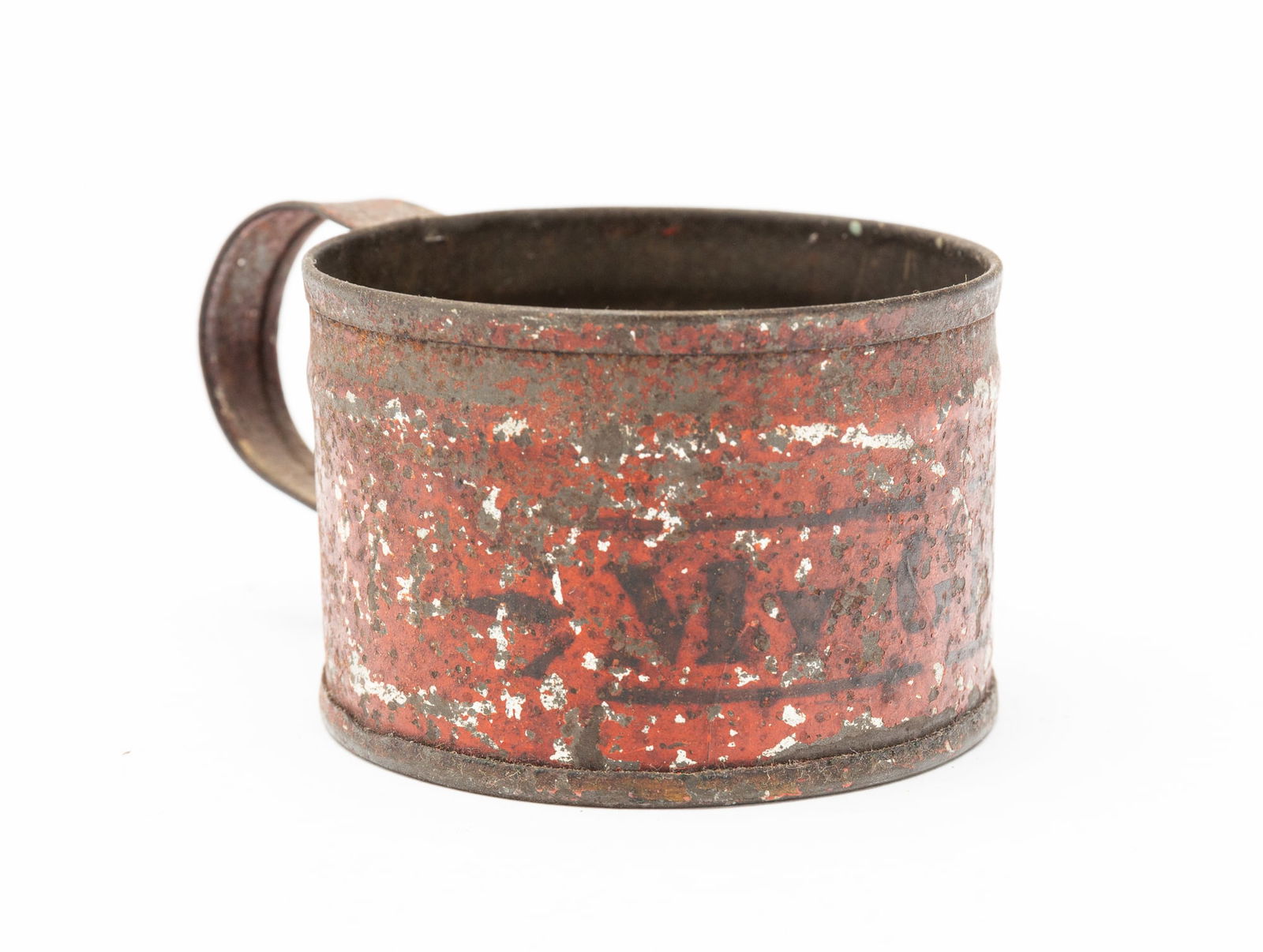 CHILD'S TIN CUP. (1 of 4)