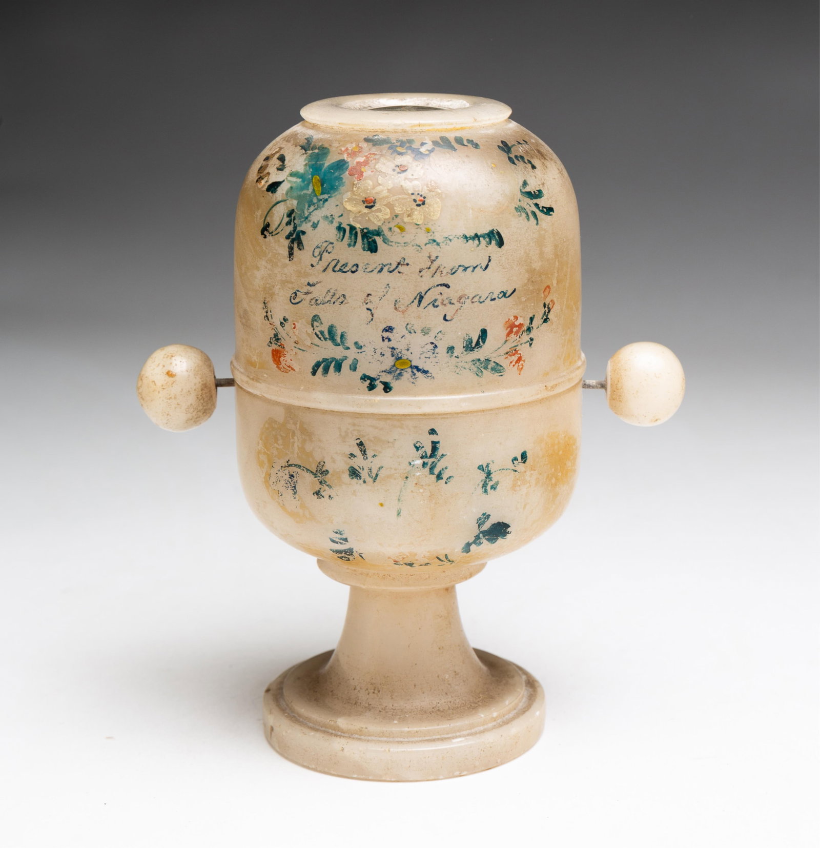 ALABASTER SOUVENIR KALEIDOSCOPE. (1 of 5)