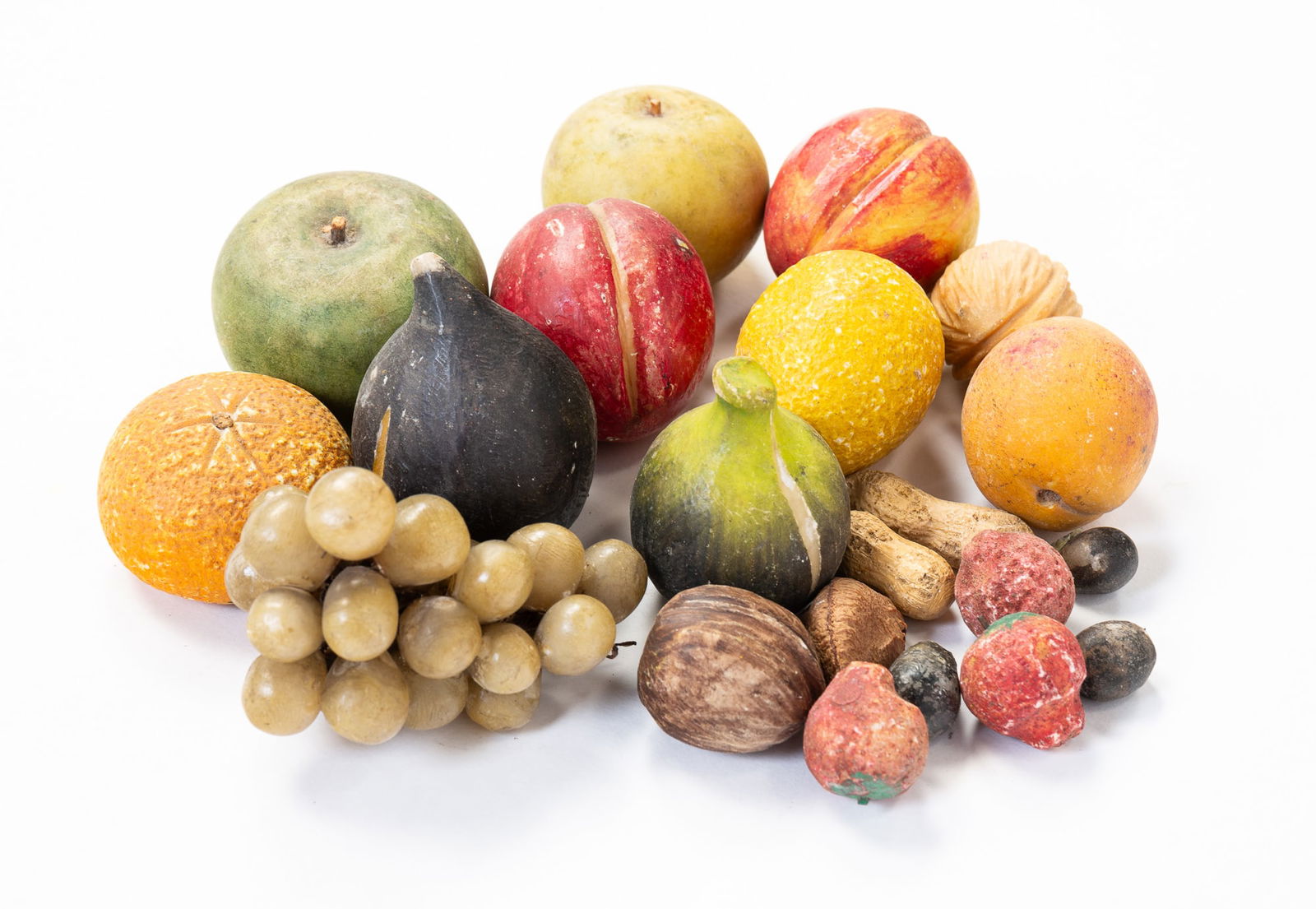 GROUP OF STONE FRUIT AND NUTS. (1 of 1)