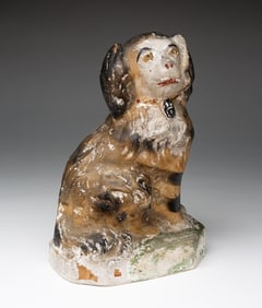 CHALKWARE SPANIEL.