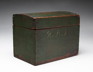 DOME TOP DOCUMENT BOX.