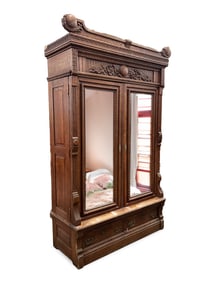 CARVED WARDROBE.