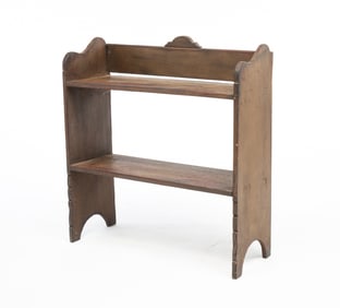 COUNTRY PAINTED BUCKET BENCH.