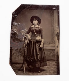 SIXTH PLATE TINTYPE PORTRAIT.
