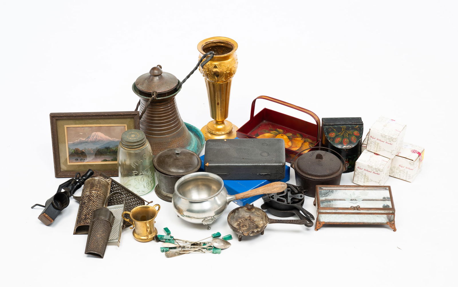 ECLECTIC HOUSEHOLD GROUPING. (1 of 6)