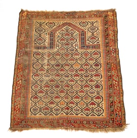 SHIRVAN PRAYER RUG.