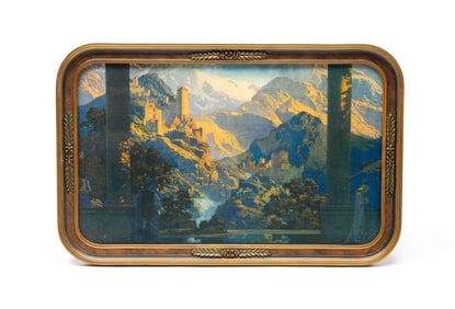 "ROMANCE" PRINT AFTER MAXFIELD PARRISH.