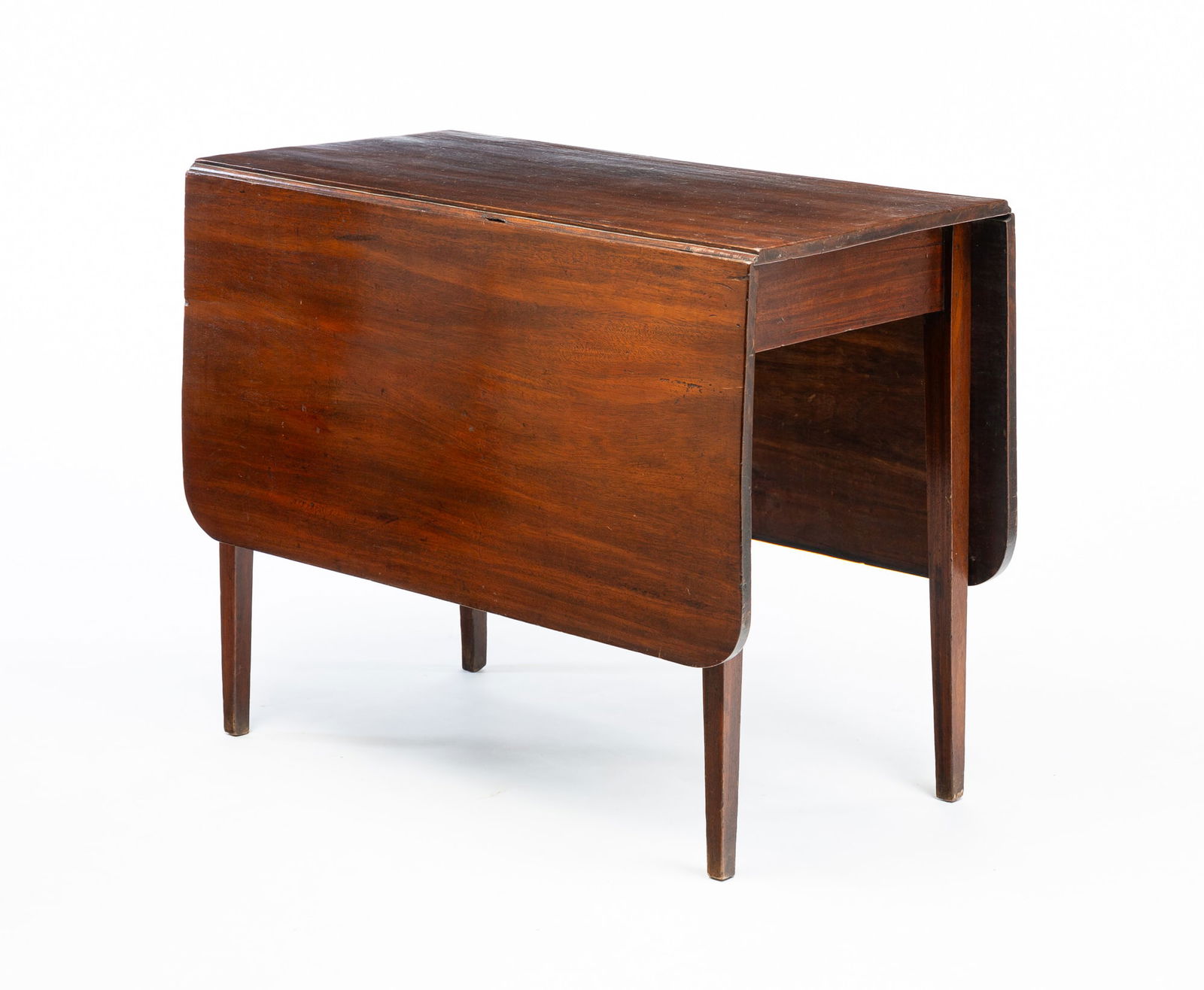 HEPPLEWHITE DROP LEAF TABLE. (1 of 4)