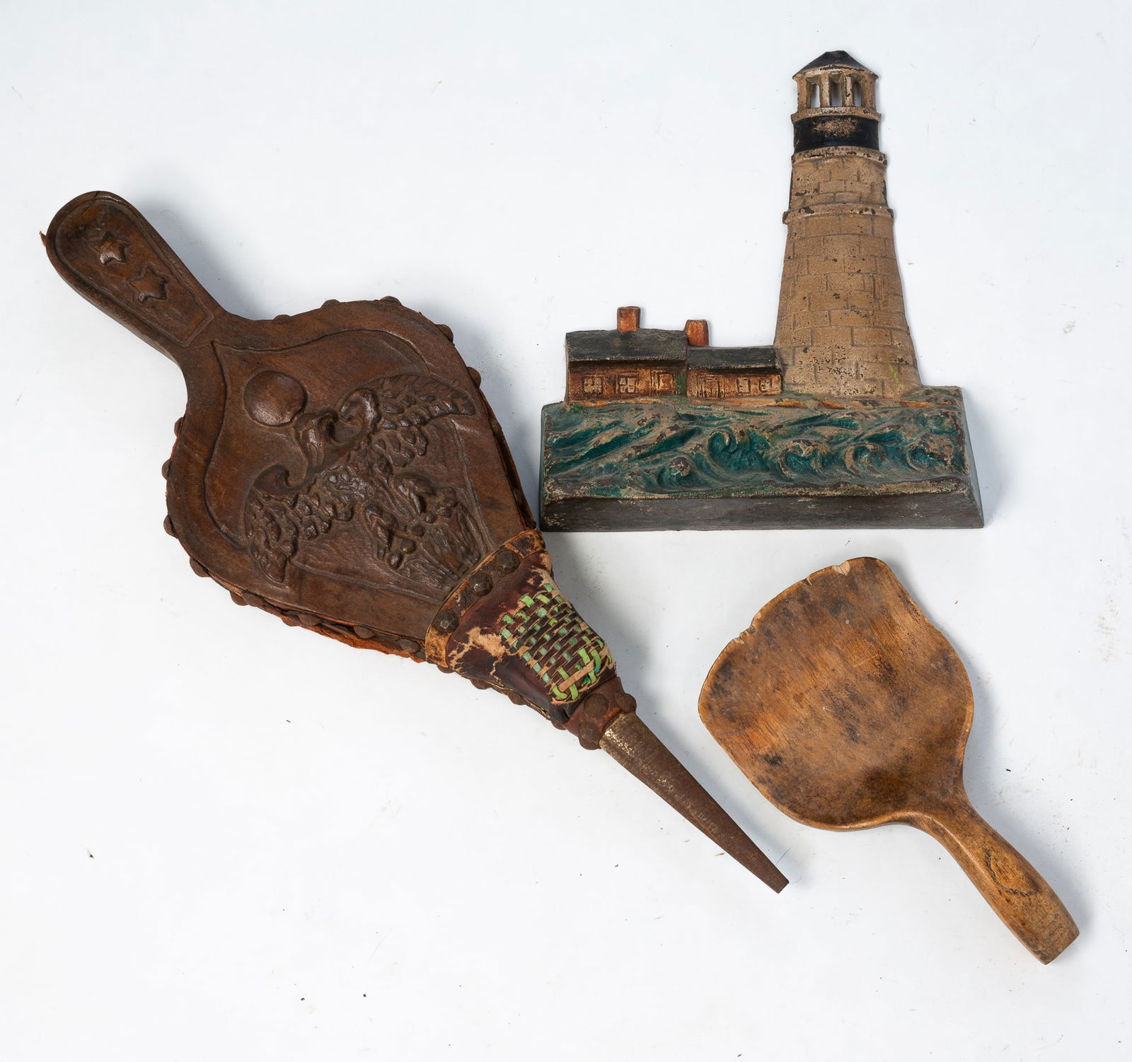 THREE HOUSEHOLD ITEMS. (1 of 3)