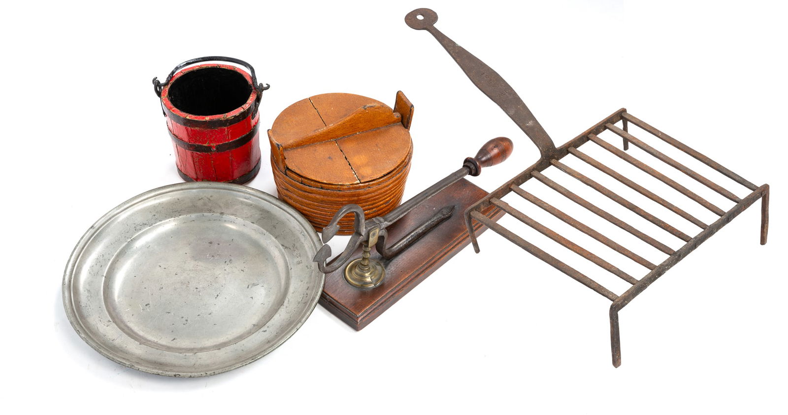 FIVE HOUSEHOLD ITEMS. (1 of 4)