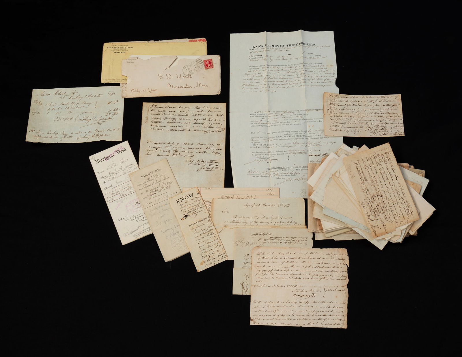 COLLECTION OF EPHEMERA. (1 of 8)