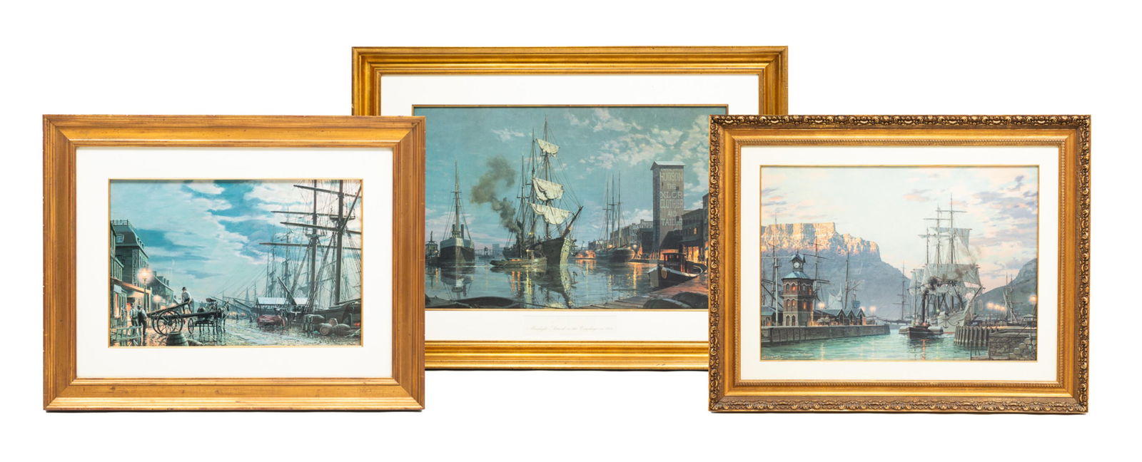 THREE JOHN STOBART (1929-2023) FRAMED PRINTS. (1 of 13)