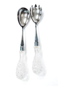 GORHAM SALAD SERVERS.