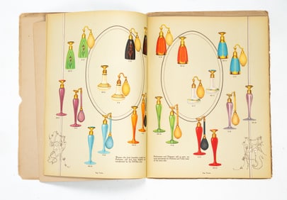 ORIGINAL PERFUME BOTTLE CATALOGUE BY DEVILBISS.