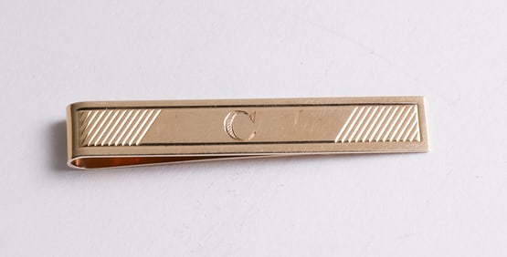 14K YELLOW GOLD MONEY CLIP.