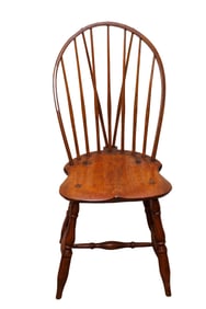 BRACEBACK WINDSOR CHAIR.