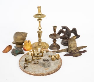 ECLECTIC GROUP OF HOUSEWARES.