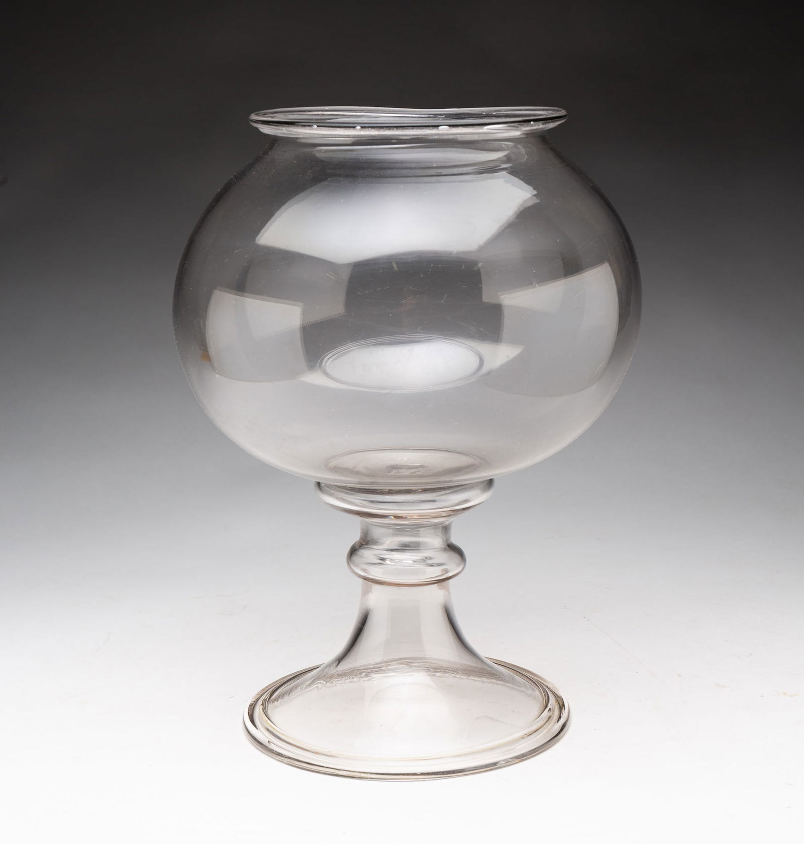 BAKEWELL FLINT GLASS LEECH JAR. (1 of 4)