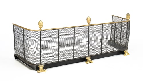 FEDERAL WIRE FIREPLACE FENDER.