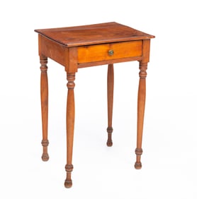 SHERATON ONE DRAWER STAND.