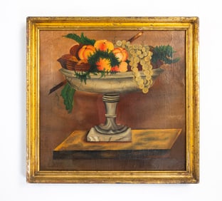 BEAUTIFULLY EXECUTED STILL LIFE OF FRUIT.