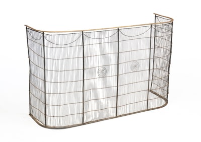 FEDERAL WIRE FIREPLACE FENDER.