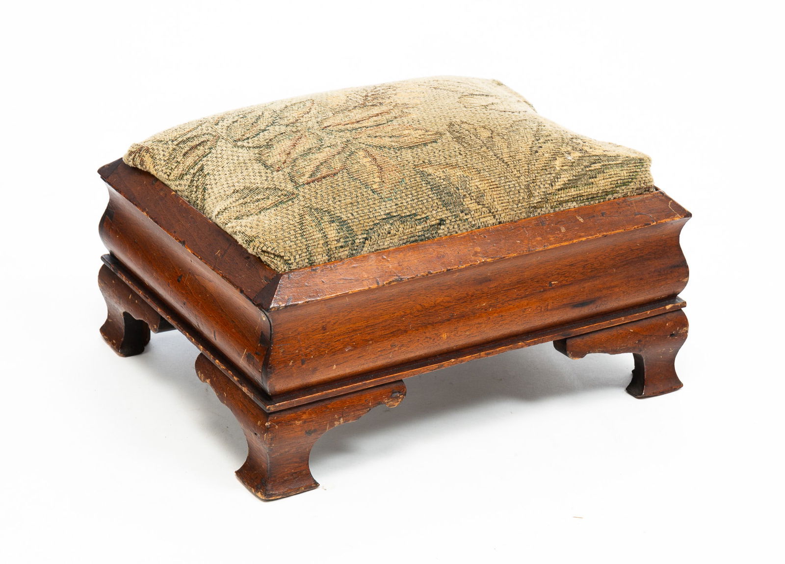 COUNTRY EMPIRE FOOTSTOOL. (1 of 4)