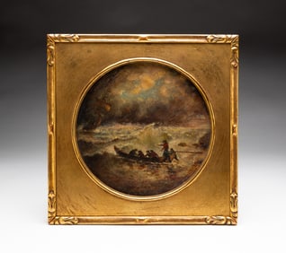 SHIPWRECK BY THOMAS B. FORDHAM (1851-1916).