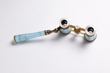 LUMINA ENAMELED OPERA GLASSES.