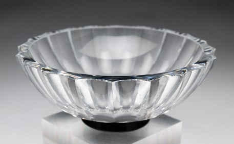 ORREFORS ART DECO STYLE BOWL.