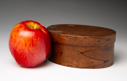 MINIATURE BENTWOOD PANTRY BOX.