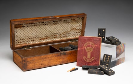 INLAID GAME BOX.