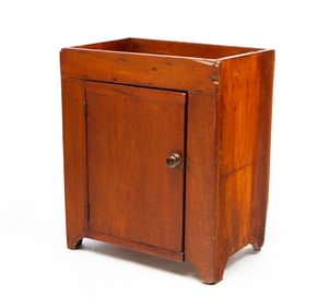 COUNTRY RED WASHED DRY SINK.