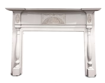 HIGH STYLE FEDERAL ARCHITECTURAL MANTEL.