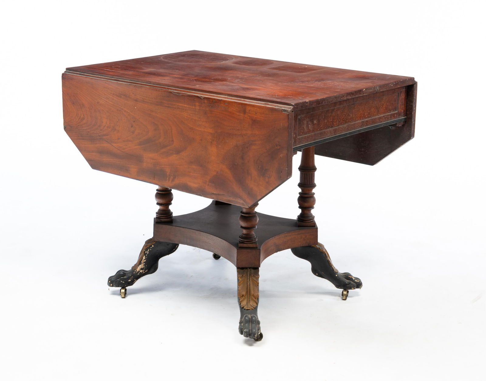 FEDERAL DROP LEAF TABLE. (1 of 7)