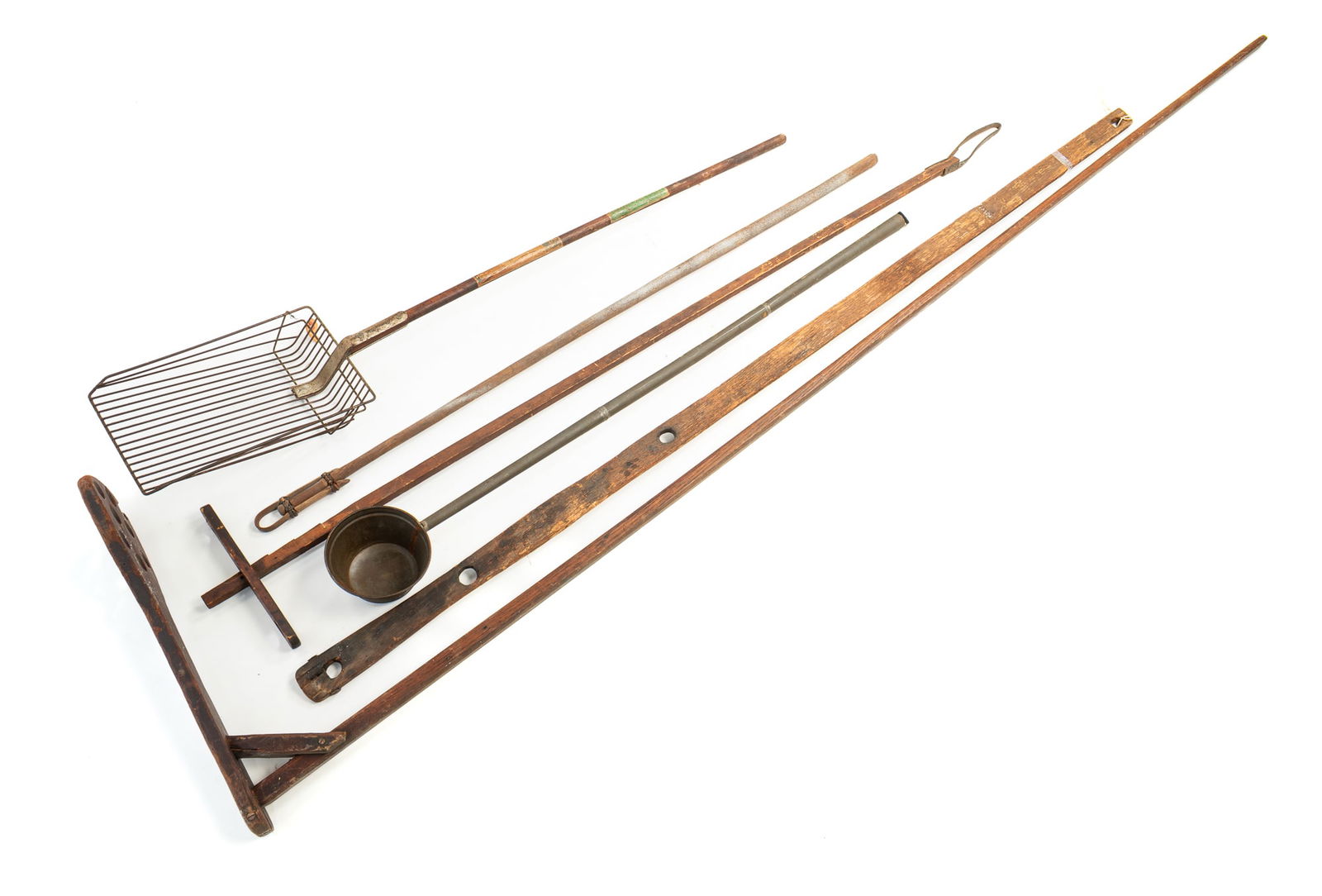 SIX LONG HANDLED TOOLS. (1 of 7)