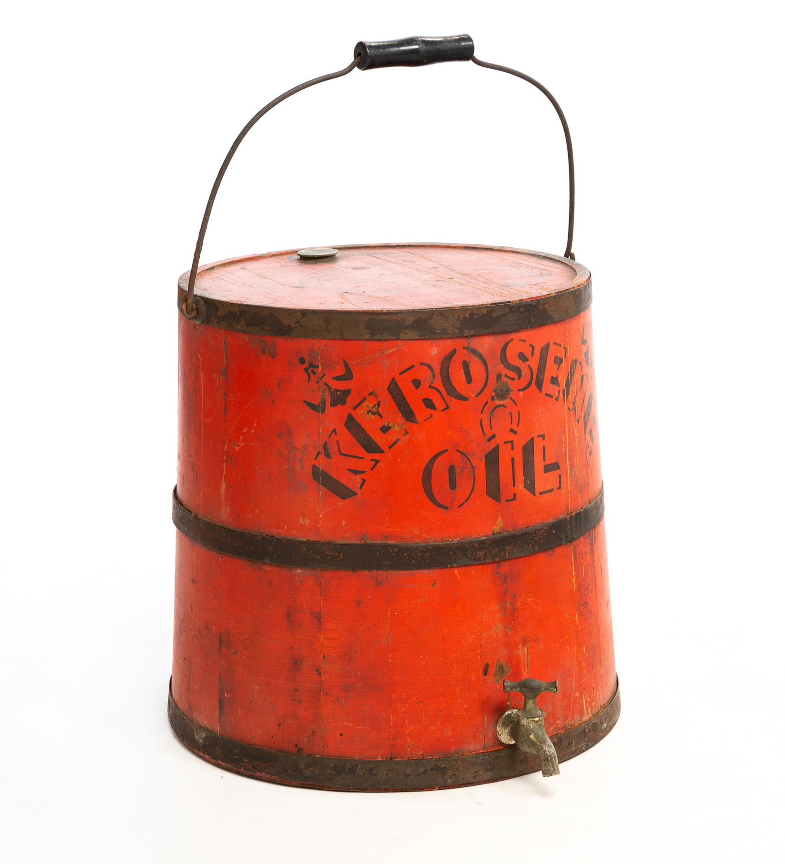 5 GALLON KEROSENE OIL BUCKET. (1 of 6)