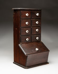 TABLETOP SPICE CABINET.