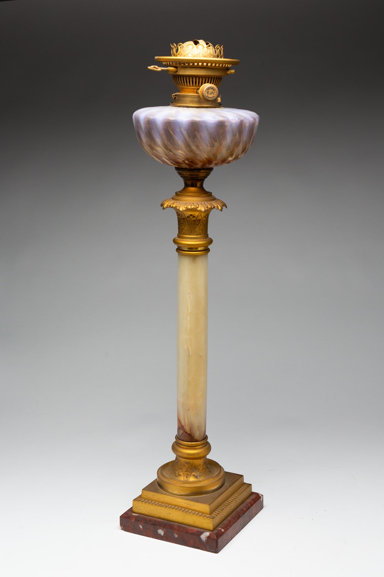 HINK'S AND SON BANQUET LAMP. (1 of 6)