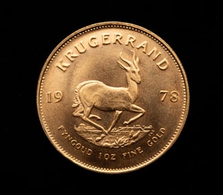 1978 1 OZ. SOUTH AFRICA KRUGERRAND.