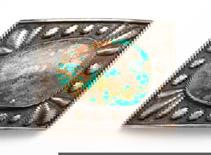137 Grams Vintage Native American Navajo #8 Turquoise Sterling Silver Bracelet 137 Grams Vintage Native American Navajo #8 Turquoise Sterling Silver Bracelet