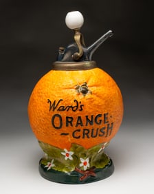 WARD'S ORANGE CRUSH SYRUP DISPENSER.